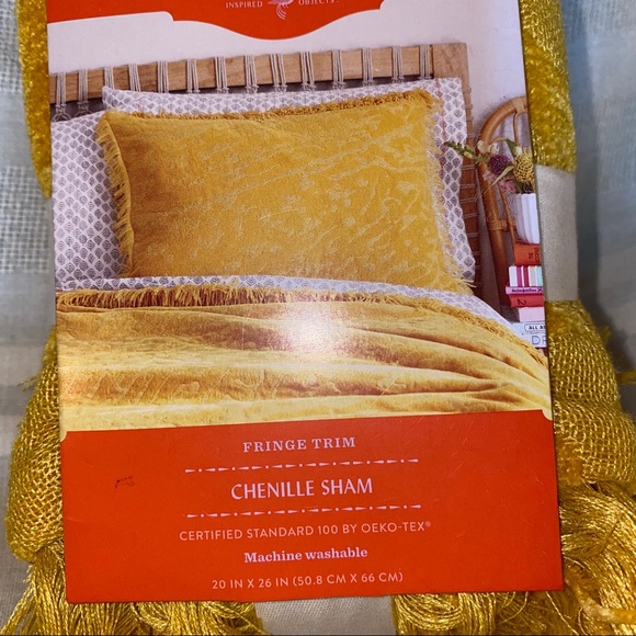 Opalhouse Bedding Opalhouse Standard Yellow Sham Poshmark